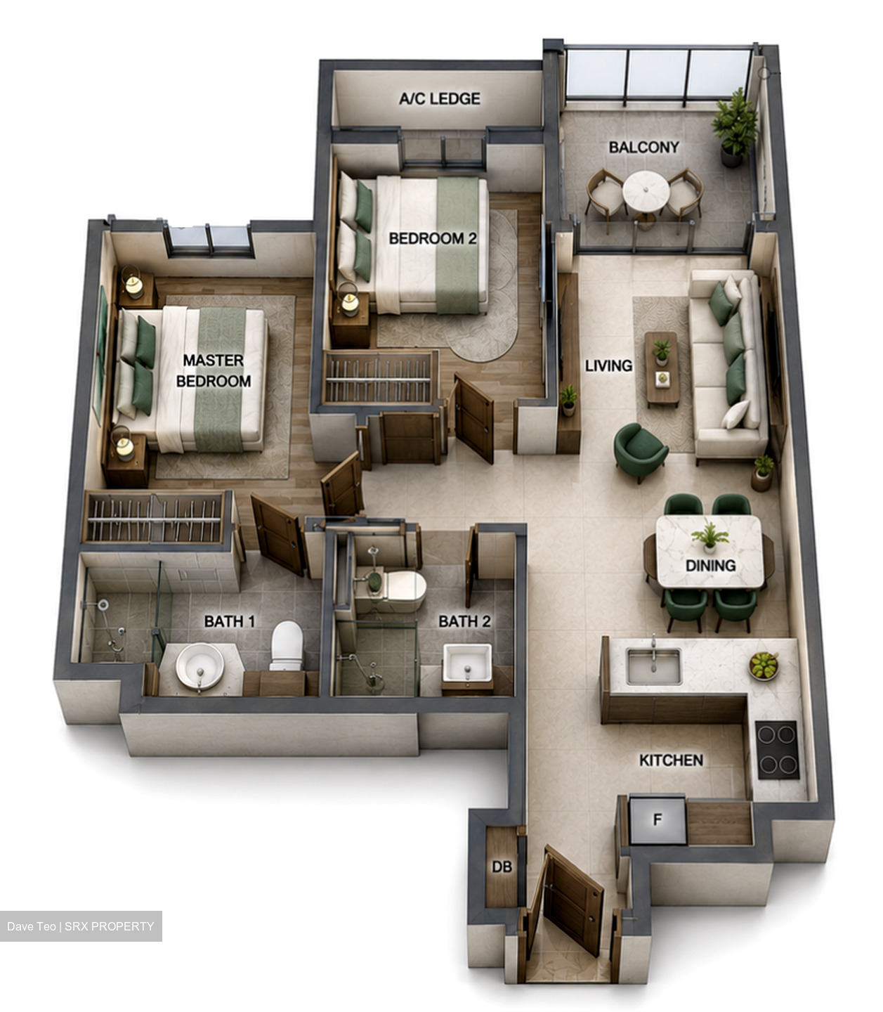 High Park Residences (D28), Apartment #580681021